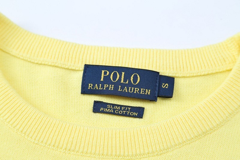ראלף לורן-RALPH LAUREN SWETER MEN - Light Yellow – תמונה 3