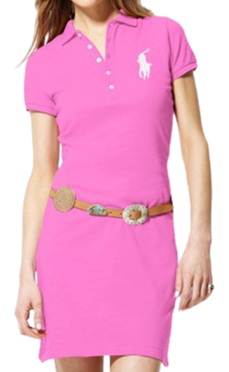 ראלף לורן-RALPH LAUREN DRESS WOMEN'S - Pink