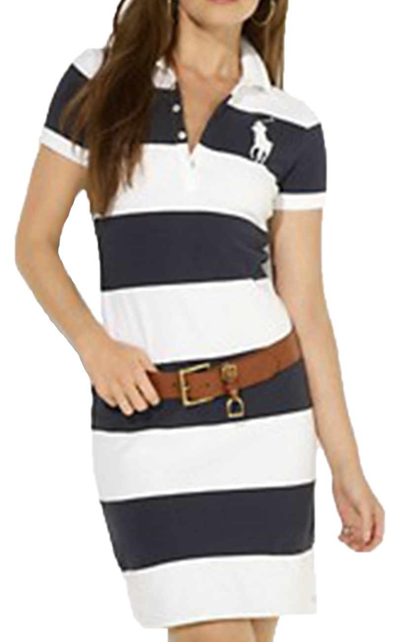 ראלף לורן-RALPH LAUREN DRESS WOMEN'S - White & Bastille