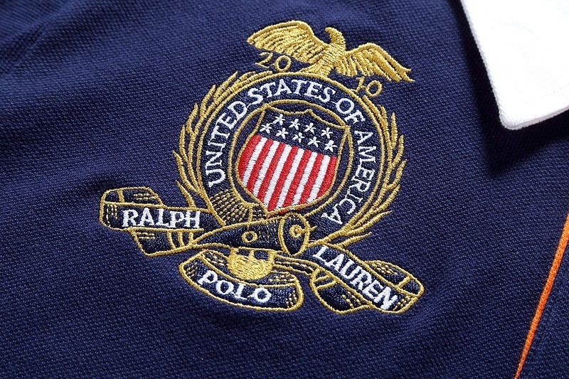 ראלף לורן-RALPH LAUREN POLO TSHIRT MEN'S SHORT DESGIN - Navy Blue – תמונה 4