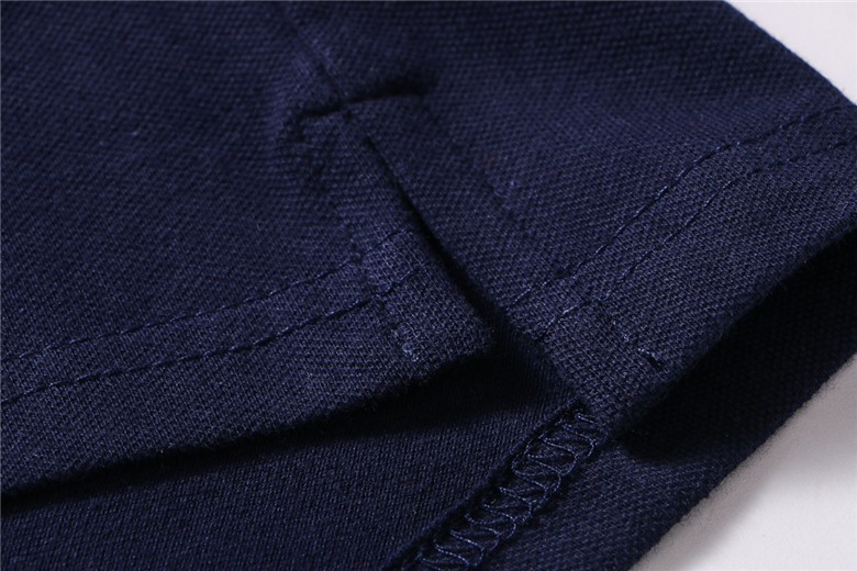 ראלף לורן-RALPH LAUREN POLO TSHIRT SHORT BIG PONY MEN'S- NAVY BLUE WHITE – תמונה 11