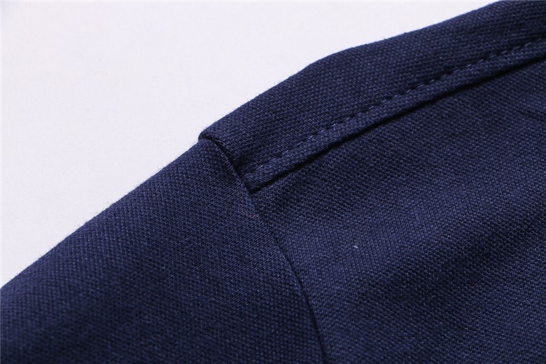 ראלף לורן-RALPH LAUREN POLO TSHIRT SHORT BIG PONY MEN'S- NAVY BLUE WHITE – תמונה 9