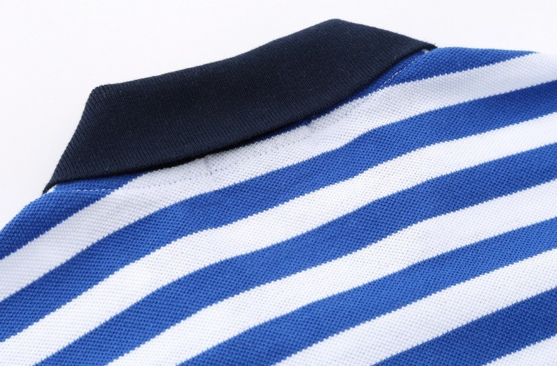 ראלף לורן-RALPH LAUREN POLO TSHIRT SHORT BIG PONY MEN'S - White & Blue – תמונה 5