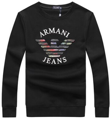 ארמני- ARMANI SWETER LONG MEN'S - Black