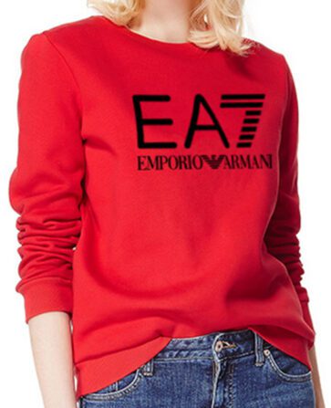 ארמני- ARMANI SWETER WOMEN LONG - Torch Red