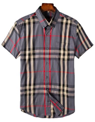 מעיל ברברי-BURBERRY BUTTON MEN - Rum Mix