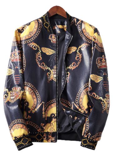 מעילים וג'קטים לגברים-D&G JACKET MEN'S- Golden Glow & Black Russian