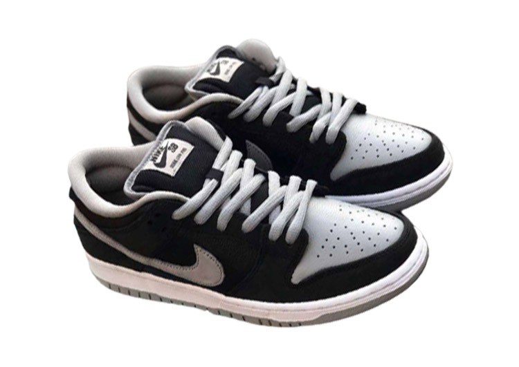 נעליי נייק-NIKE SB DUNK LOW PRO QS - Woodsmoke & Grey Chateau – תמונה 3