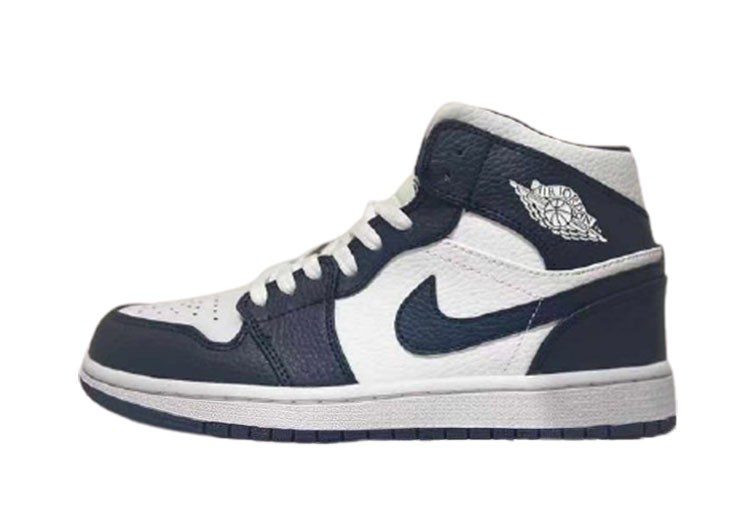 נעלי נייק-NIKE AIR MAX JORDAN HIGH -  Gainsboro & Midnight