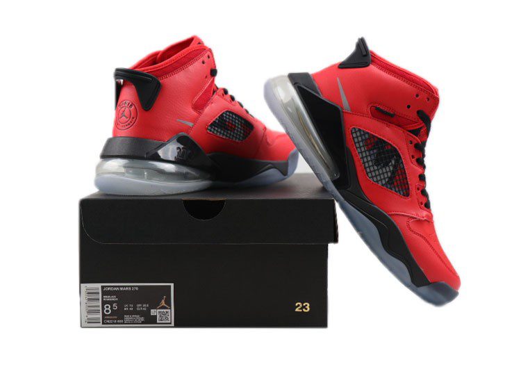 עלי נייק-NIKE JORDAN MARS - Red Black & Gray – תמונה 3