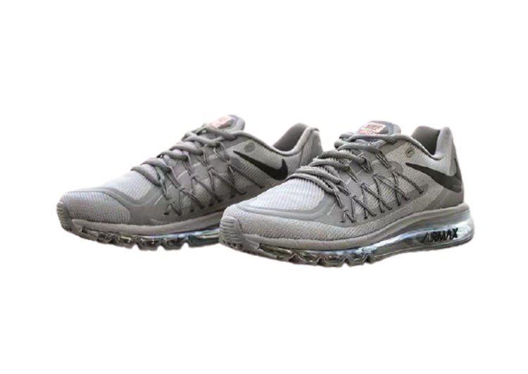 נעלי נייק-Nike Air Max 2015 - Storm Grey & Maire – תמונה 3