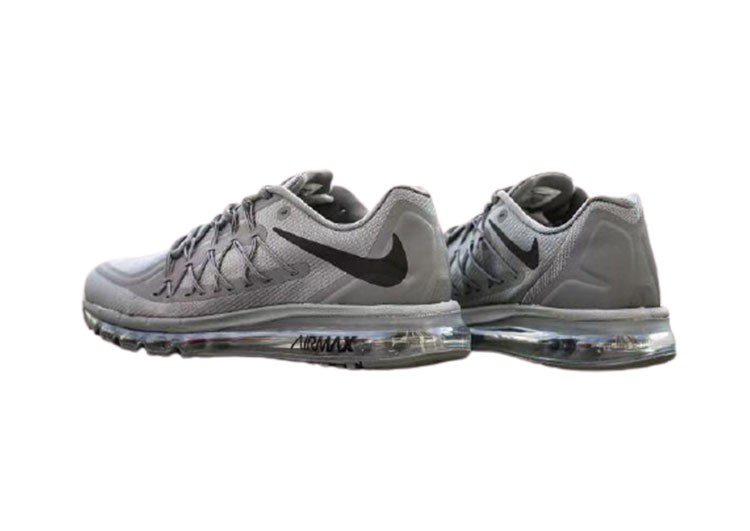 נעלי נייק-Nike Air Max 2015 - Storm Grey & Maire – תמונה 5