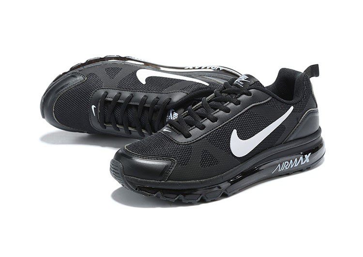נעלי נייק-Nike Air Max 2020 - Ebony & White Logo – תמונה 4