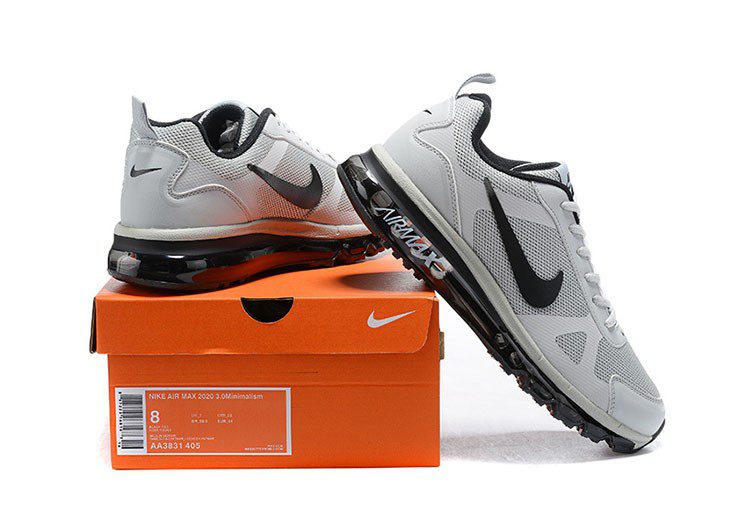 נעלי נייק-Nike Air Max 2020- APACHE- Iron & Ebony Logo – תמונה 5