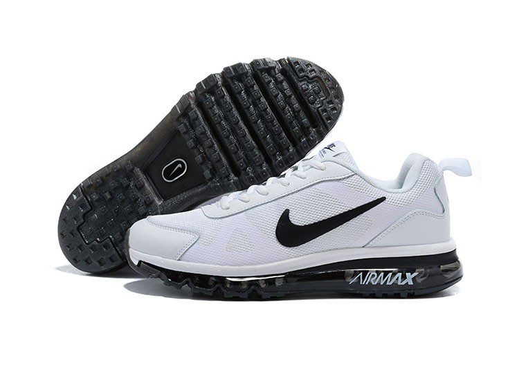 נעלי נייק-Nike Air Max 2020 - White Black Logo – תמונה 6