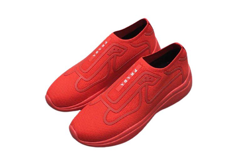 פראדה-PRADA SHOES MEN'S - Red ORG