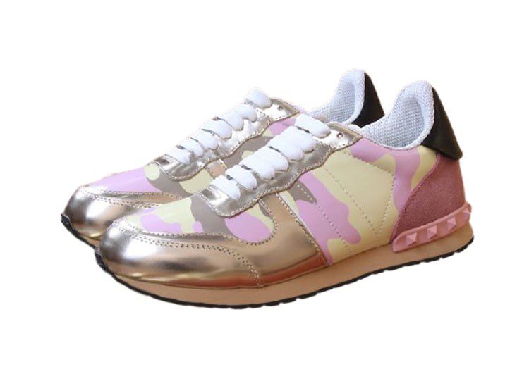 ולנטינו-VALENTINO SHOES - Black Squeeze Mix