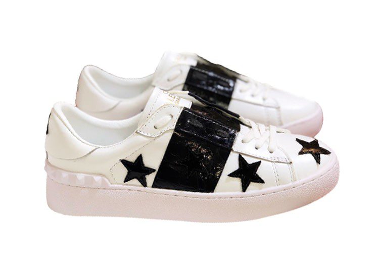 ולנטינו-VALENTINO SHOES - Black & White