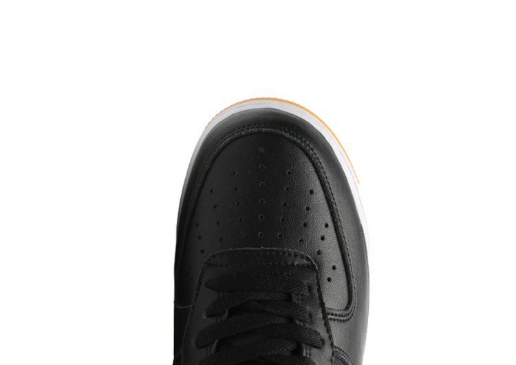 נעלי נייק -Nike Air Force 1 Low BLACK-MEDIUM PURPLE – תמונה 6