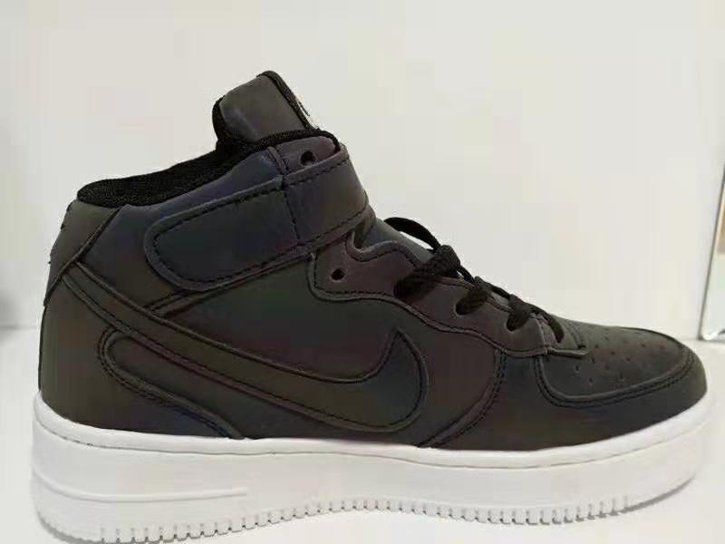 נעלי נייק-Nike Air Force 1 Low Black Magic – תמונה 3