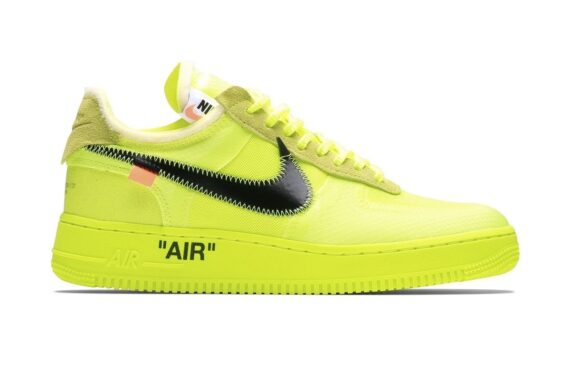נעלי נייק-Nike Air Force 1 Low Black Yellow