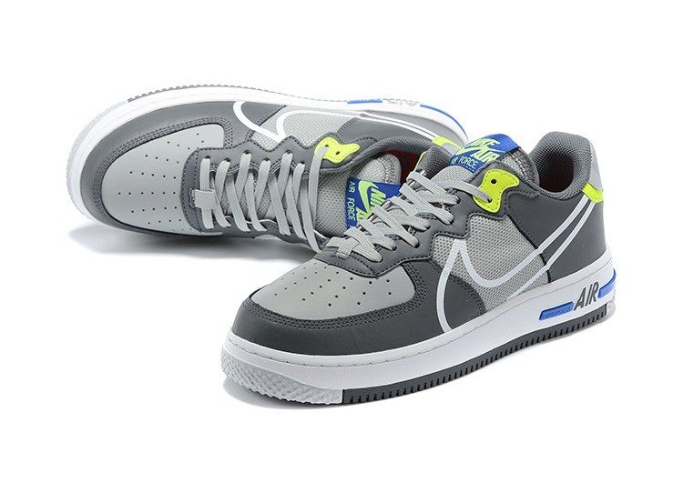 נעלי נייק -Nike Air Force 1 Low - Hit Grey & Mine Shaft – תמונה 2