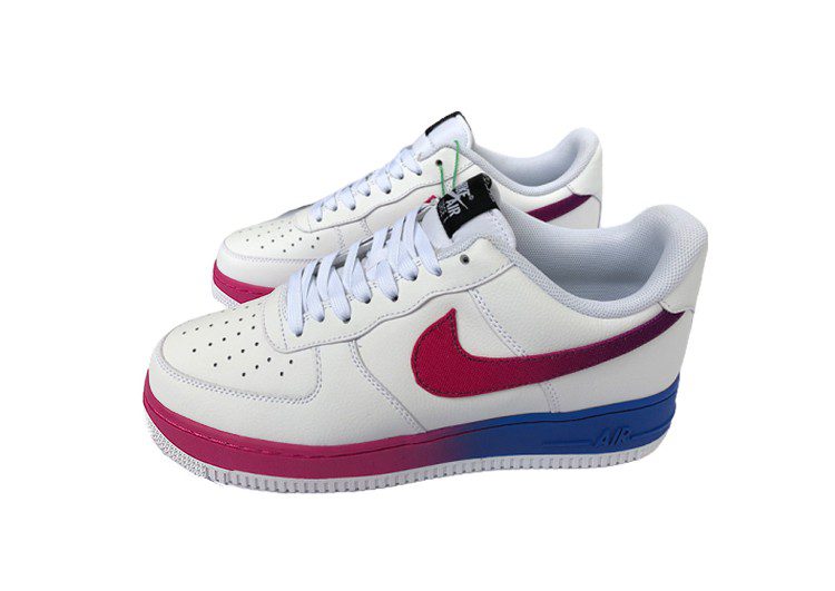 נעלי נייק -Nike Air Force 1 Low Midnight Blue-Jazzberry Jam – תמונה 3
