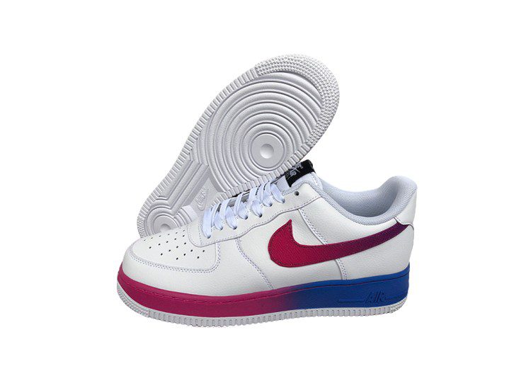 נעלי נייק -Nike Air Force 1 Low Midnight Blue-Jazzberry Jam – תמונה 8