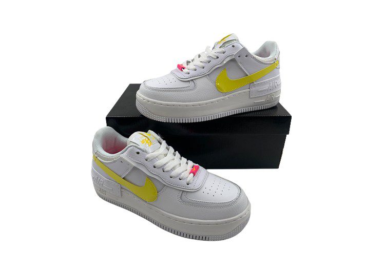 נעלי נייק -Nike Air Force 1 Low Mischka-Citrus – תמונה 4