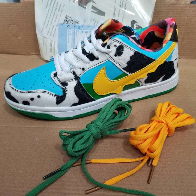 נעלי נייק-Nike Air Force 1 Low Pattens Blue Pelorous Combo – תמונה 4