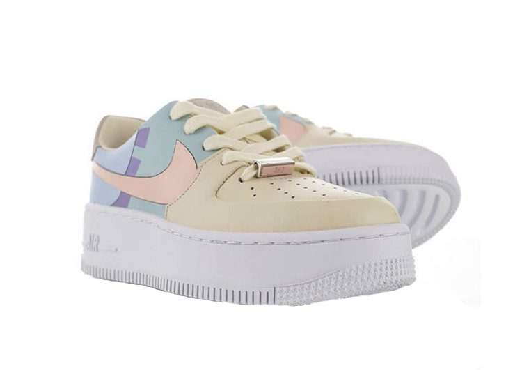 נעלי נייק -Nike Air Force 1 Low Quicksand-Manatee – תמונה 3