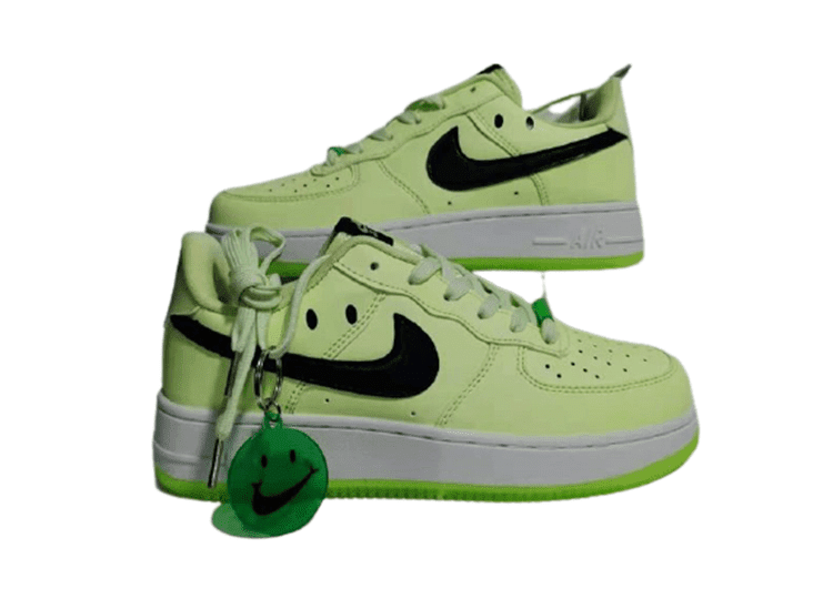 נעלי נייק-Nike Air Force 1 Low Reef Black Logo – תמונה 2