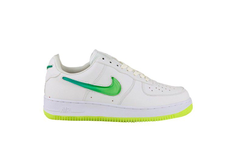 נעלי נייק -Nike Air Force 1 Low White-Fern – תמונה 2