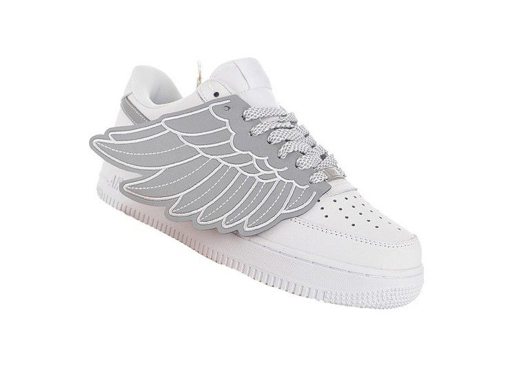 נעלי נייק -Nike Air Force 1 Low White-Spun Pearl – תמונה 2