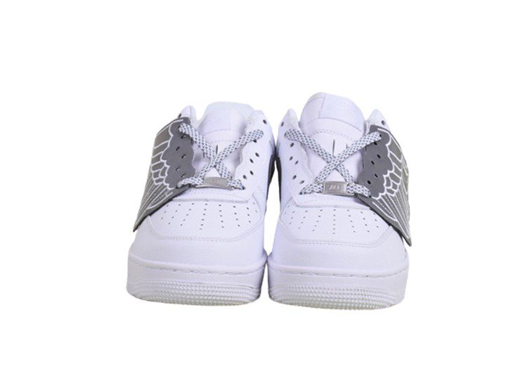 נעלי נייק -Nike Air Force 1 Low White-Spun Pearl – תמונה 10