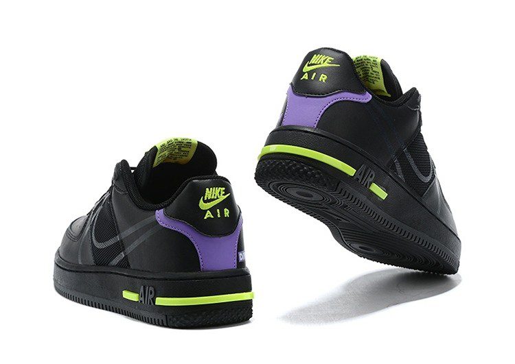 נעלי נייק -Nike Air Force 1 Low - Black Victoria & Atlantis – תמונה 5