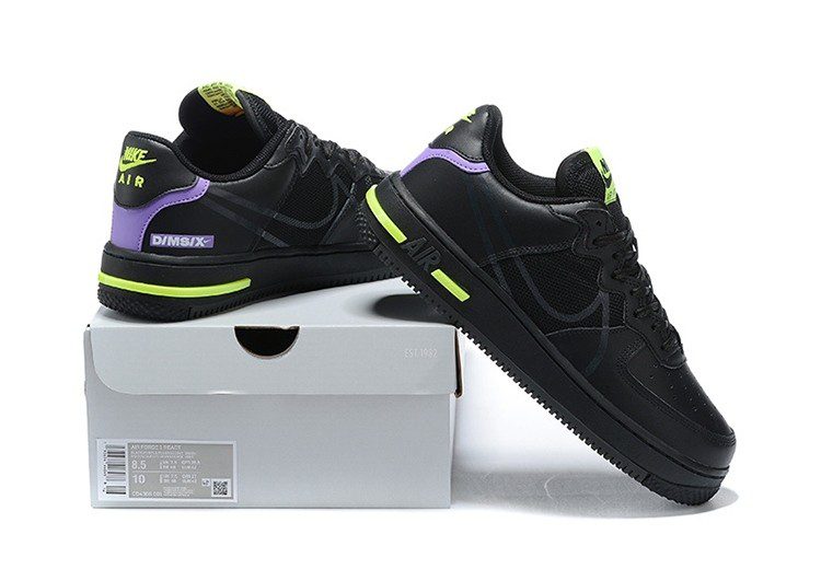 נעלי נייק -Nike Air Force 1 Low - Black Victoria & Atlantis – תמונה 4