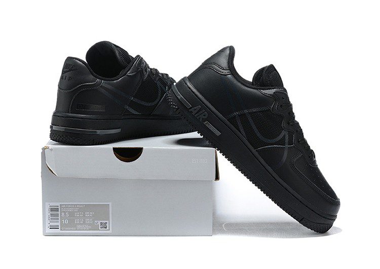 נעלי נייק -Nike Air Force 1 Low - Ebony – תמונה 4