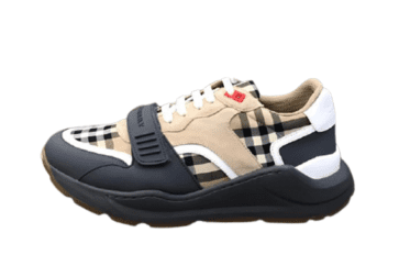 ברברי - BURBERRY SHOES - White Rose & Black