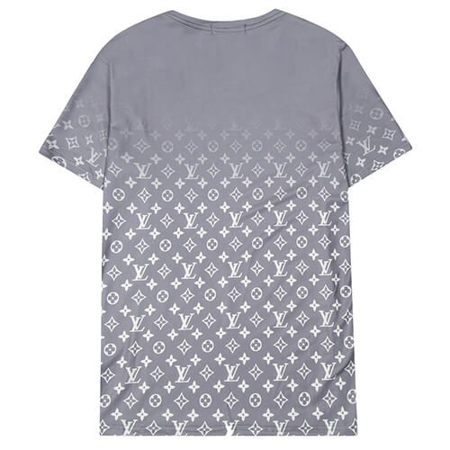 Louis Vuitton-לואי ויטון TSHIRT - Gray & White – תמונה 2