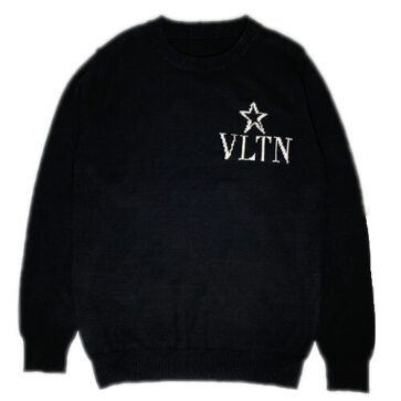 ולנטינו-VALENTINO SWETER - Black & White