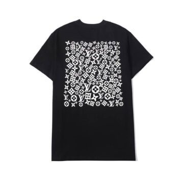 Louis Vuitton-לואי ויטון TSHIRT - Black White Mix