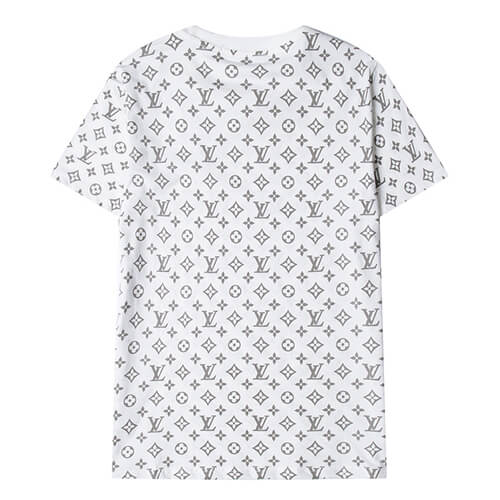 Louis Vuitton-לואי ויטון TSHIRT - White Gray – תמונה 2