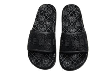 פנדי - FENDI SLIPPERS - Black
