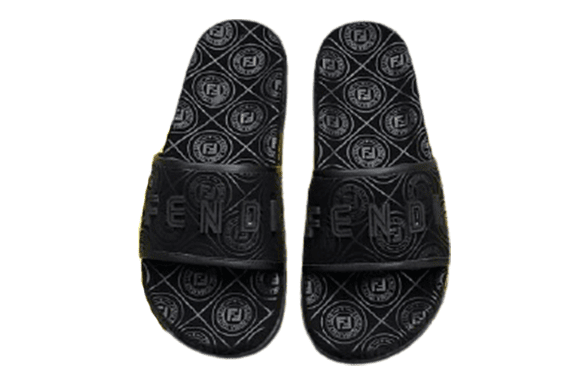 פנדי - FENDI SLIPPERS - Black