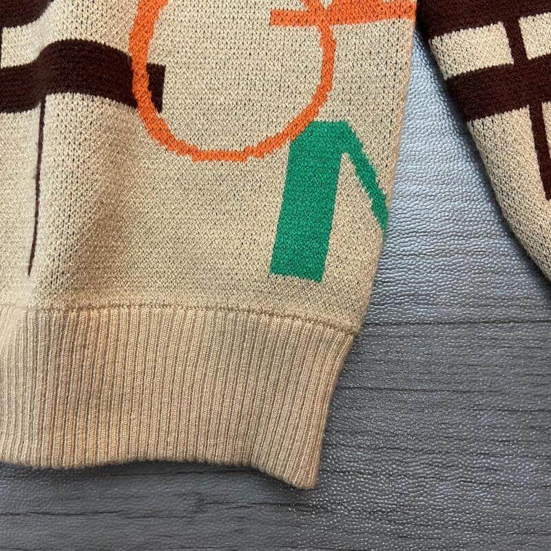 Louis Vuitton-לואי ויטון Sweter - Cameo Mix – תמונה 5