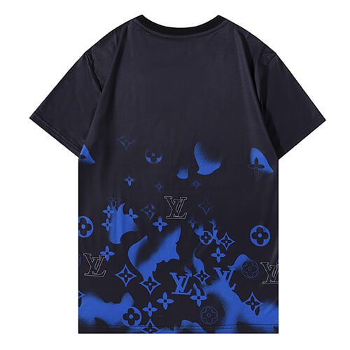 Louis Vuitton-לואי ויטון TSHIRT - Black & Blue – תמונה 2