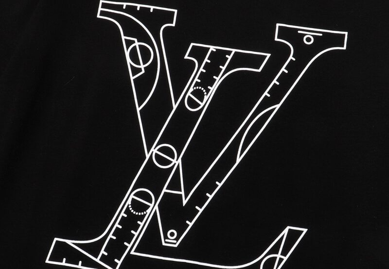 Louis Vuitton-לואי ויטון TSHIRT - Black & White – תמונה 3