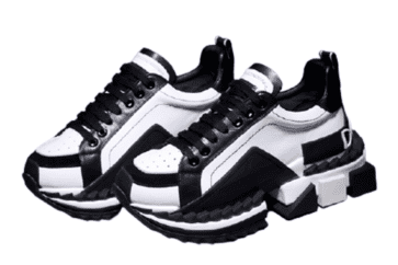 דולצ'ה וגבאנה-D&G Shoes - Black & White