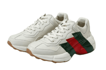 גוצ'י - GUCCI Shoe - Concrete Green & Red